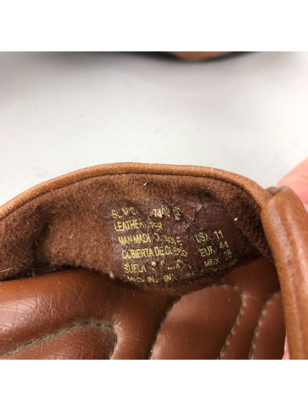 Earth Spirit Women's Size 11 Searcy Brown Leather Open Toe Slip On Sandals - Picture 12 of 12